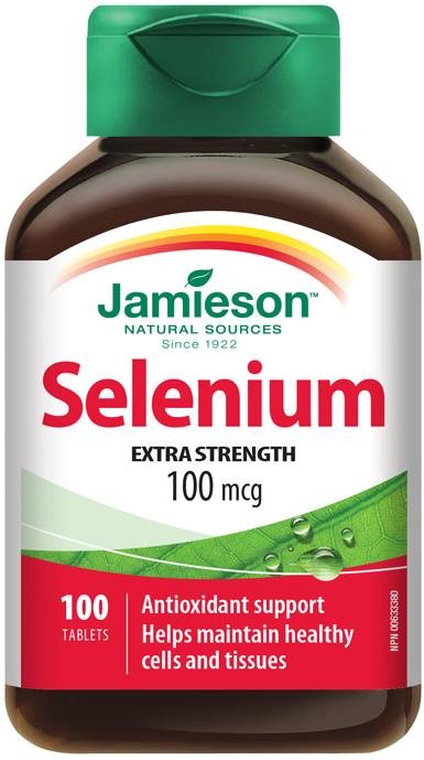 Jamieson Selen 100 mcg 100 tablet