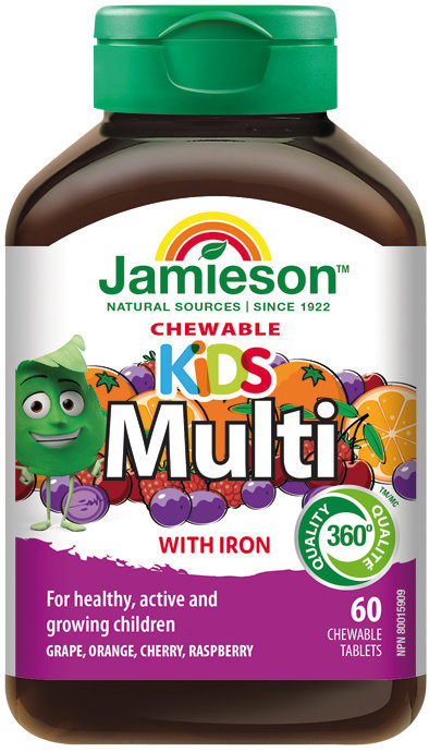 Jamieson Kids Multivitamin 60 cucacích tablet