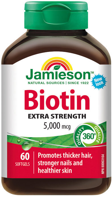 Jamieson Biotin 5000 mcg 60 kapslí