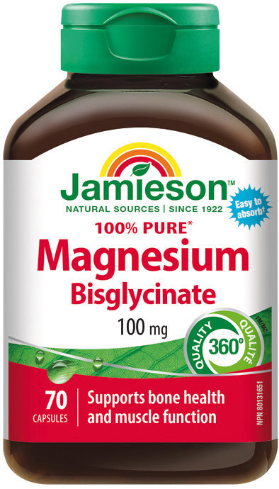 Jamieson Hořčík bisglycinát 100 mg 70 kapslí