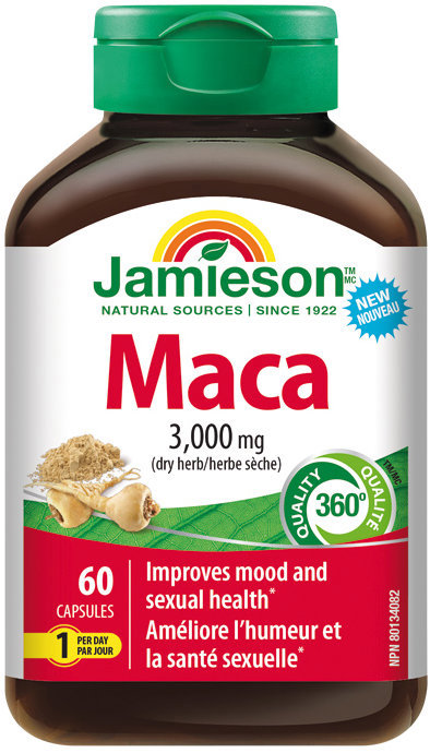 Jamieson Maca 3000 mg 60 kapslí