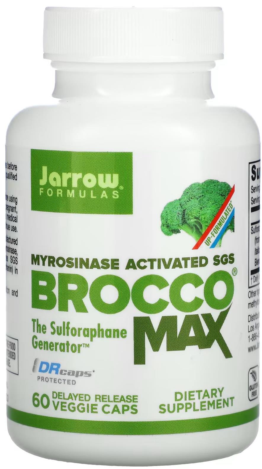 Jarrow Formulas BroccoMax, 60 veg kapslí