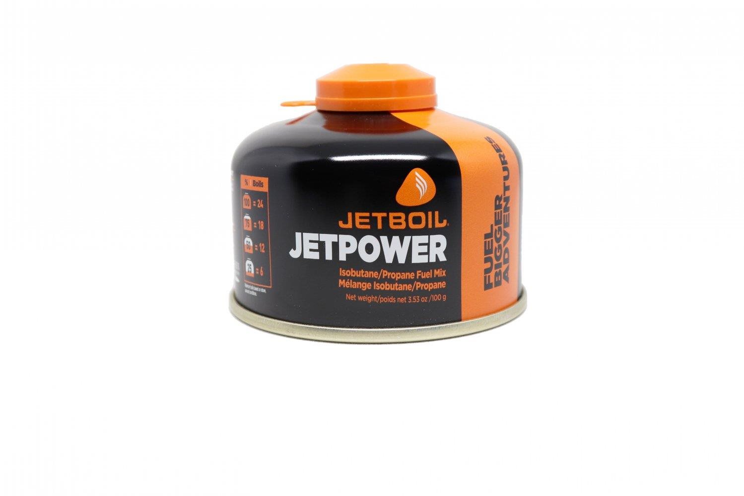 Jetboil JETPOWER FUEL - 100GM Plynová kartuše, oranžová, velikost