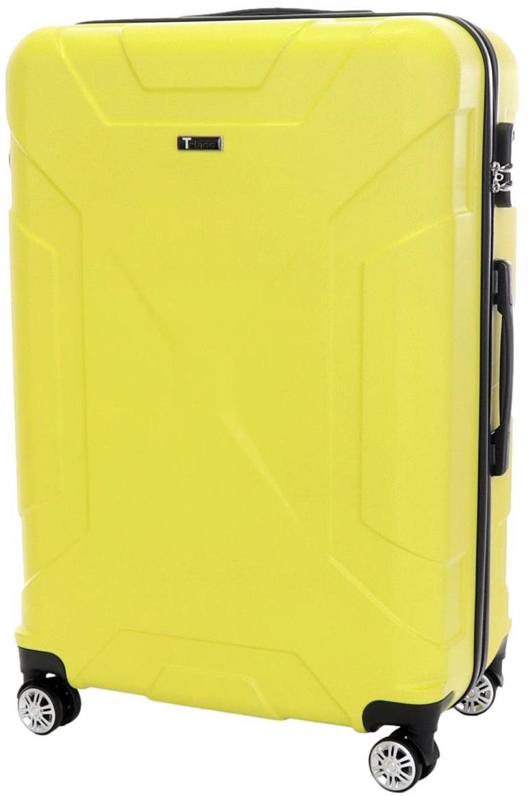 T-class® Cestovní kufr VT21121, žlutá, XL