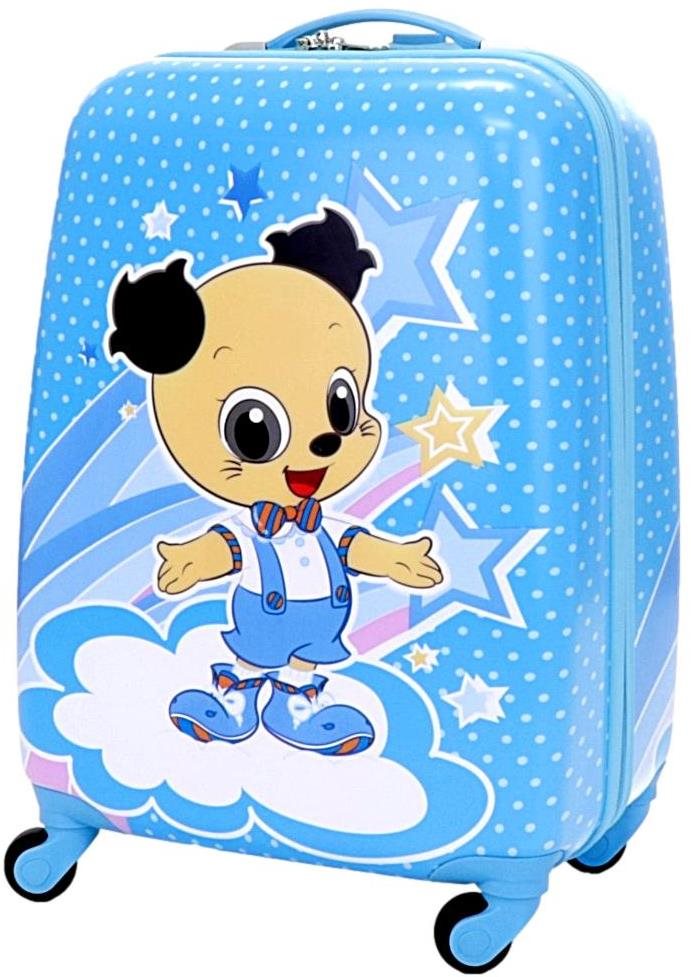 T-class® Dětský palubní kufr 18" 3970, Modrý pejsek