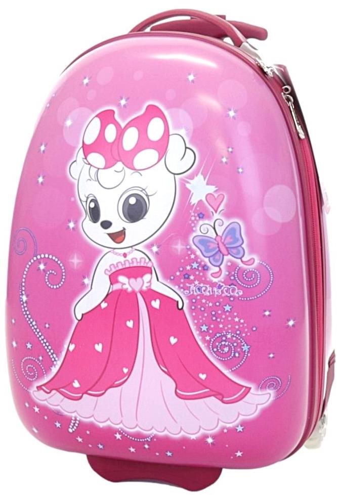 T-class® Dětský palubní kufr 3967, Princezna-růžová