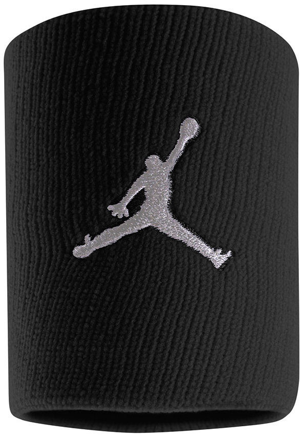 Jordan Jumpman potítka na zápěstí černá/bílá 2 ks