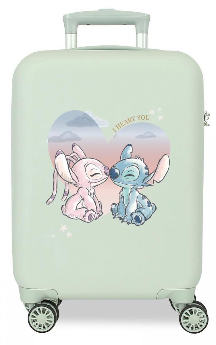 Joummabags Lilo a Stitch 50 cm, I Heart you, mintový
