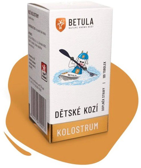 Betula - Dětské kozí kolostrum 120 tob.