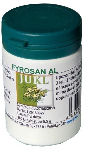 Jukl - Fyrosan AL 100 tab.