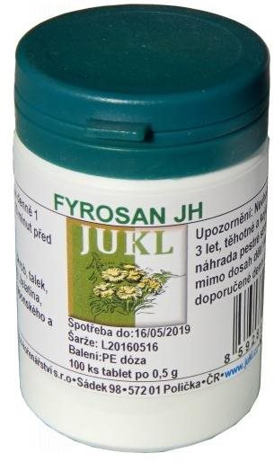 Jukl - Fyrosan JH 100 tab.