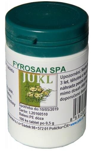 Jukl - Fyrosan SPA 100 tab.