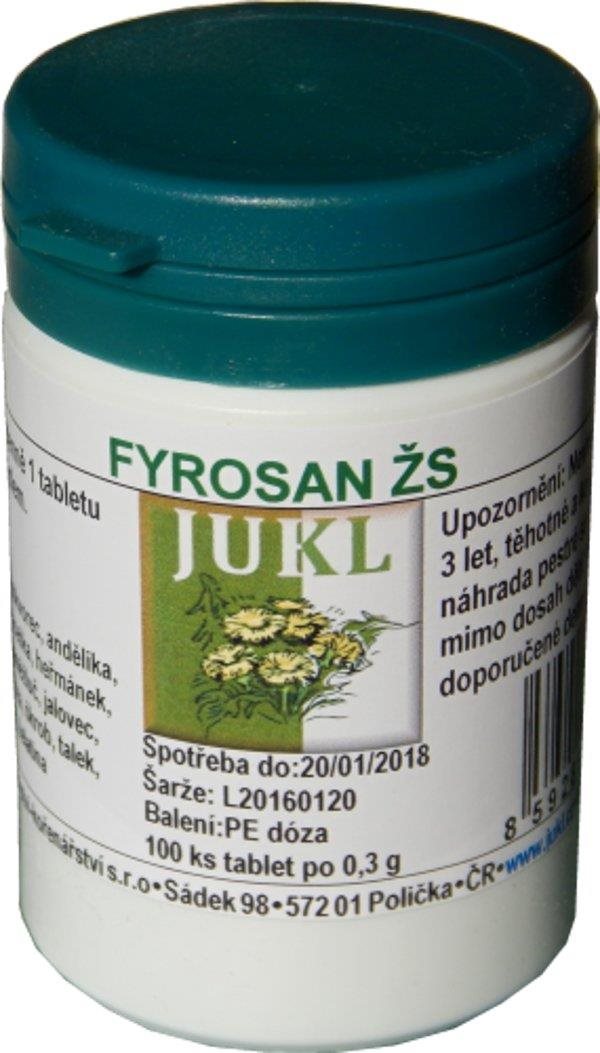 Jukl - Fyrosan ŽS 100 tab.