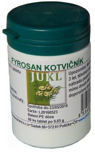 Jukl - Fyrosan Kotvičník 80 tab.