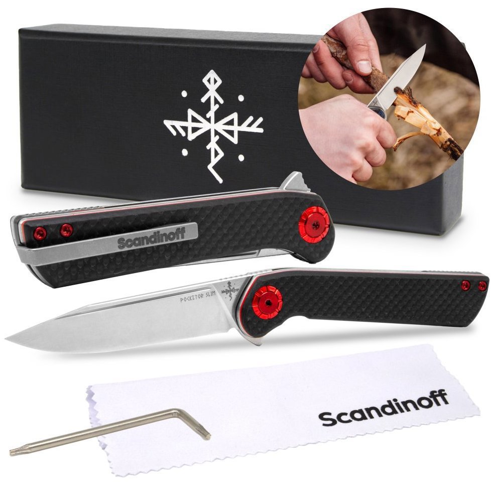 Scandinoff Pocketor Slim - Carbon Fiber