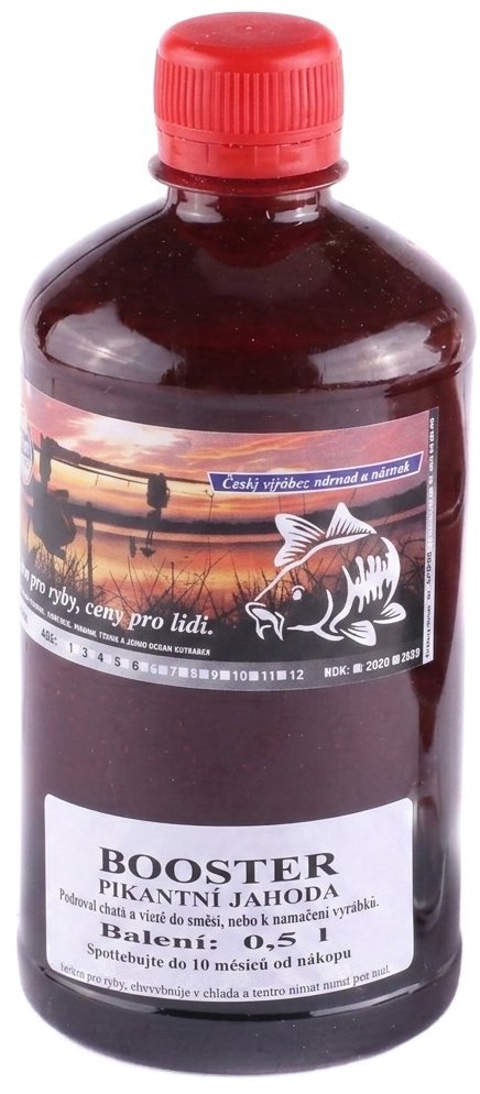 Kaptan Booster Pikantní jahoda 500 ml