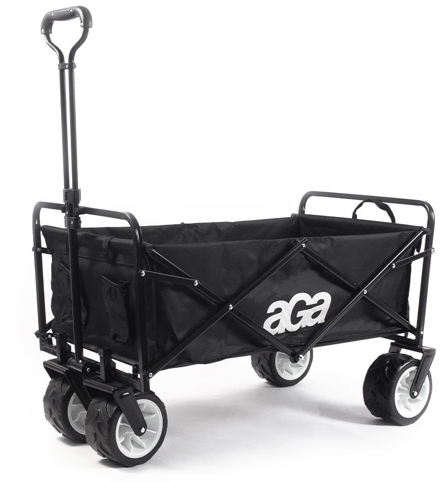 Aga Skládací přepravní vozík MR4611 - černý