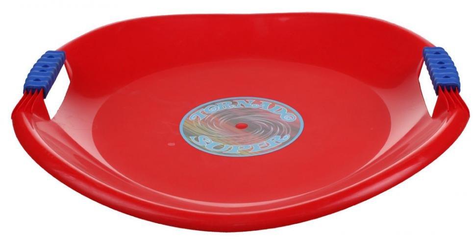 Plastkon Sáňkovací TORNÁDO SUPER 56 cm červená