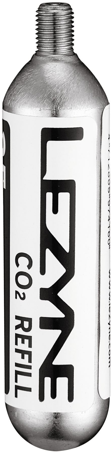 Lezyne CO2 bombička 25G - 5 PACK Silver/ W/B Sticker