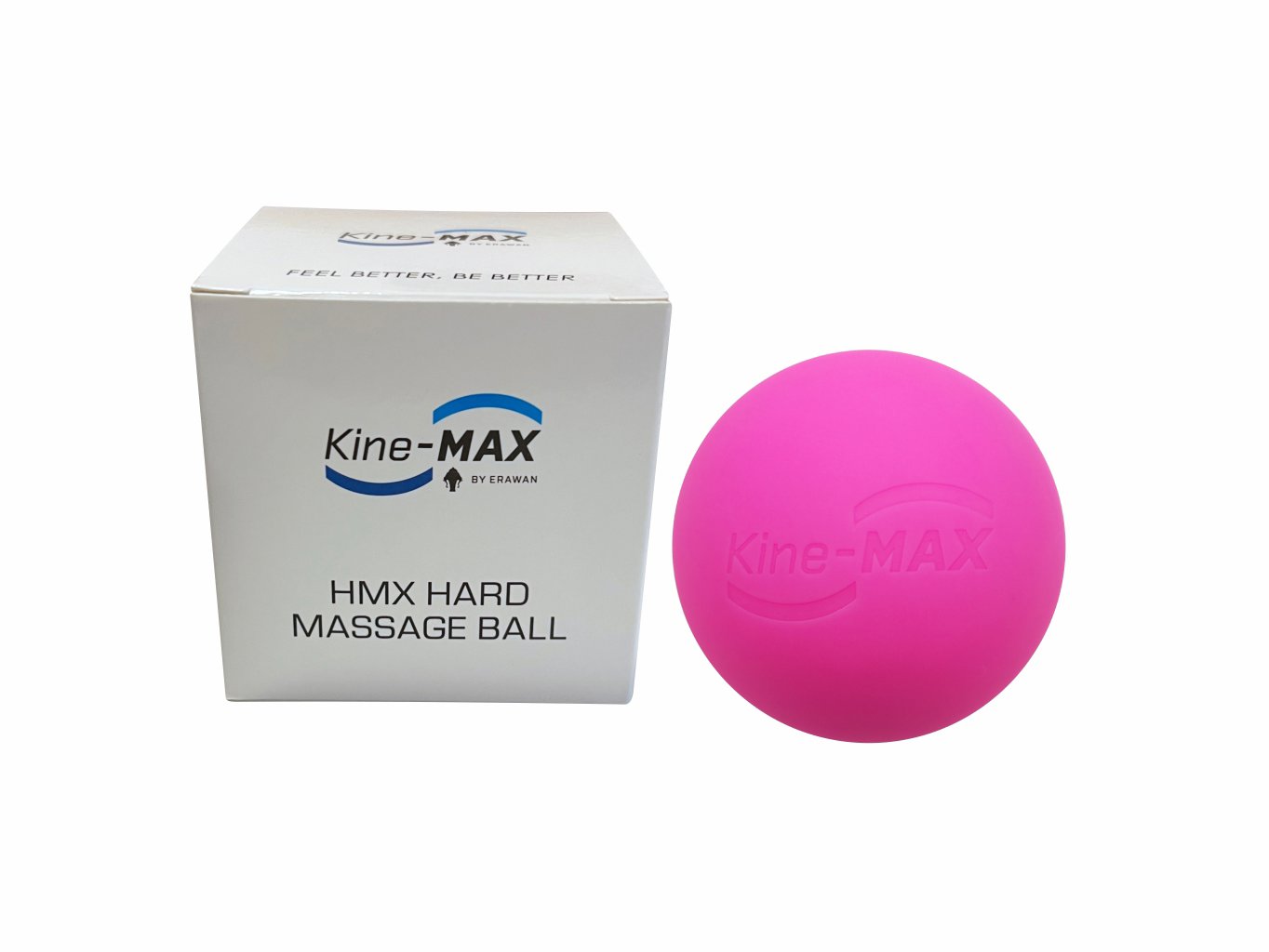 Kine-MAX HMX Hard Massage Ball růžový