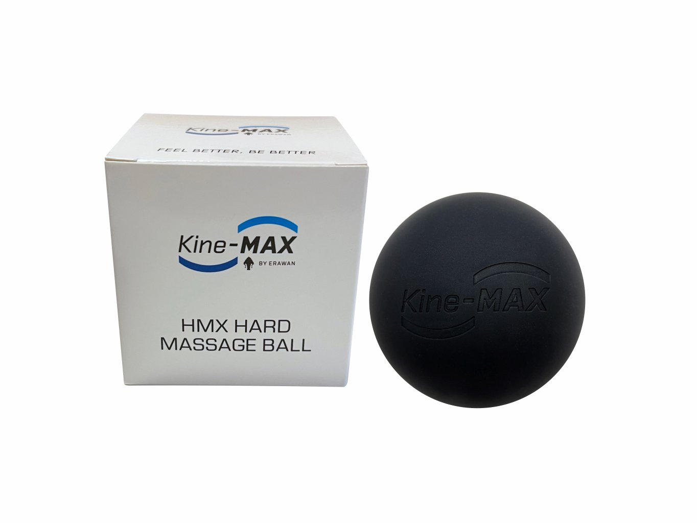 Kine-MAX HMX Hard Massage Ball černý
