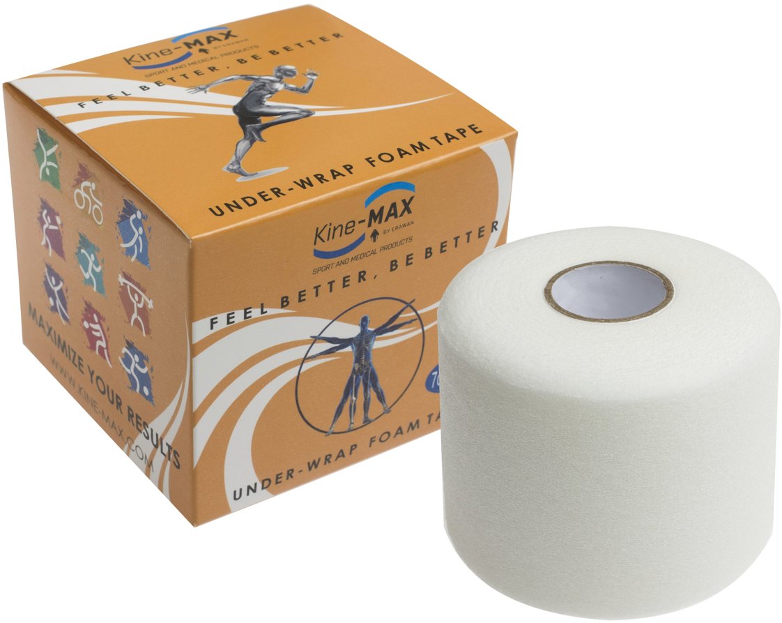 Kine-MAX Under Wrap Foam Tape 7 cm × 27 m bílá