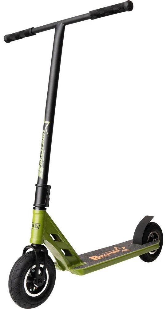 NKD Freestyle koloběžka Bullit Dirt s nafukovacími koly, Green