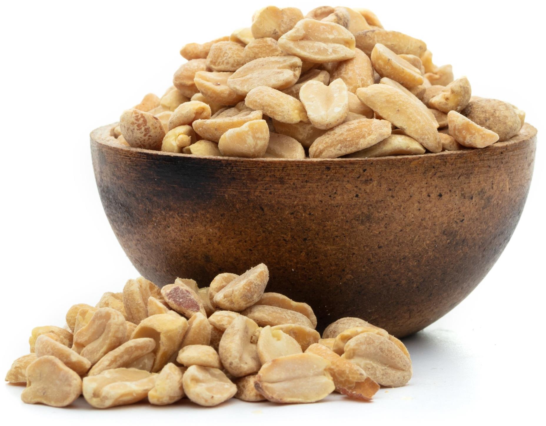 GRIZLY Arašídy loupané pražené nesolené 1000 g