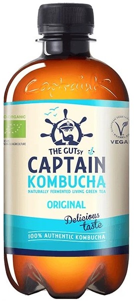 Captain Kombucha Original 4 x 400 ml