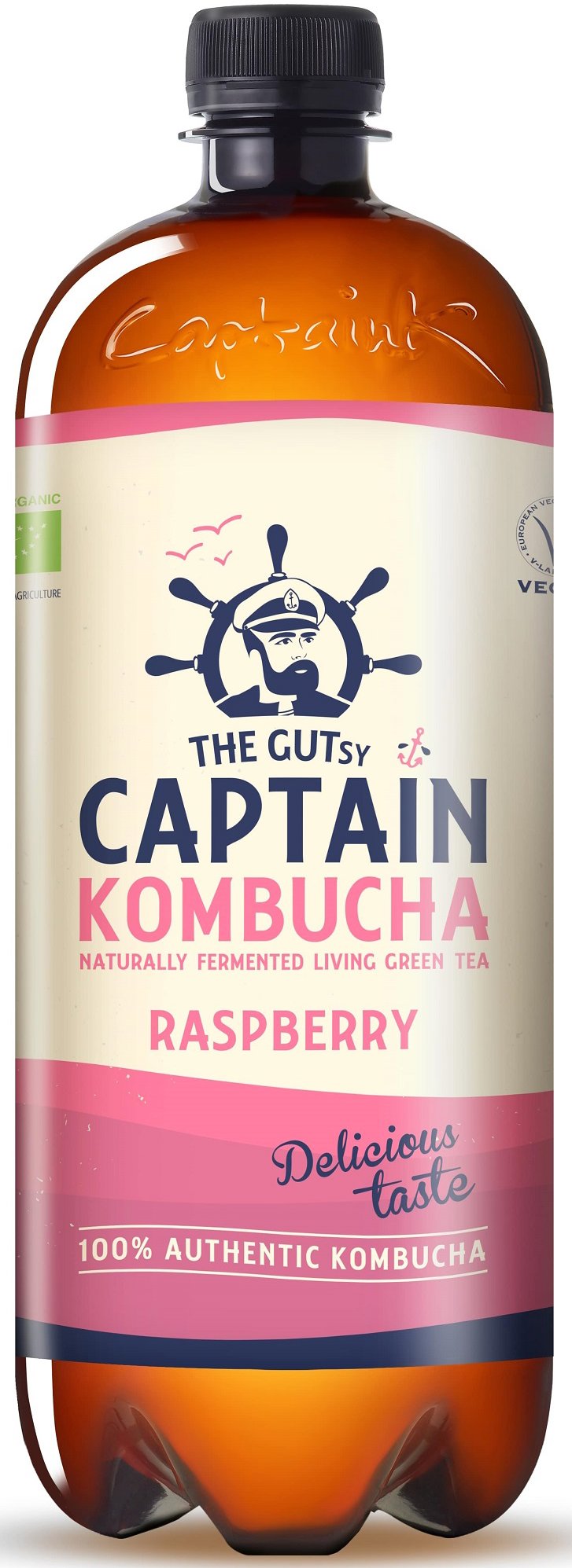 Captain Kombucha Malina 1000 ml