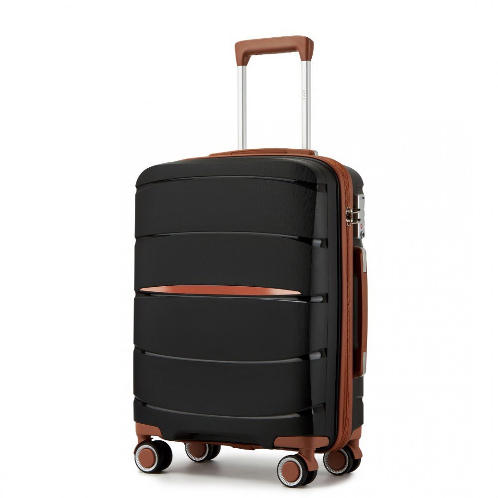 KONO 2591 Kufr spinner 55 cm, černý
