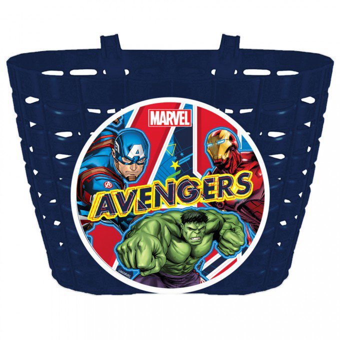 Disney AVENGERS Plastový košík na řidítka, tmavě modrá, velikost