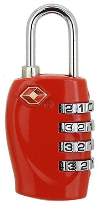 Kufryplus TSA zámek TL112 červený