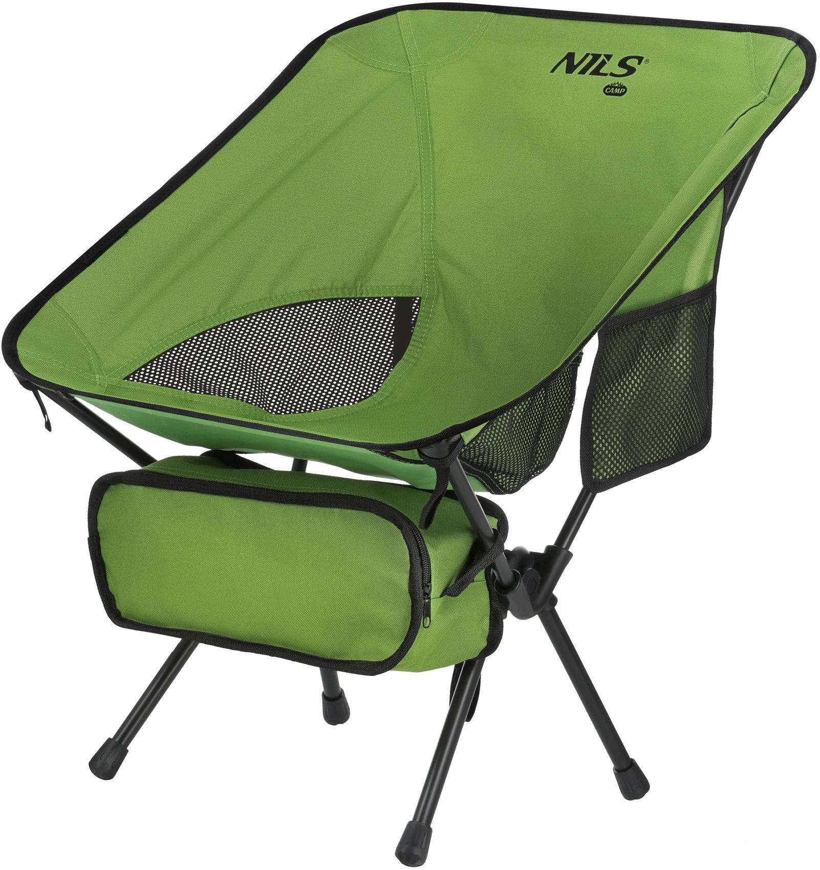 NILS Camp NC3320 Ultralehké skládací křeslo zelené