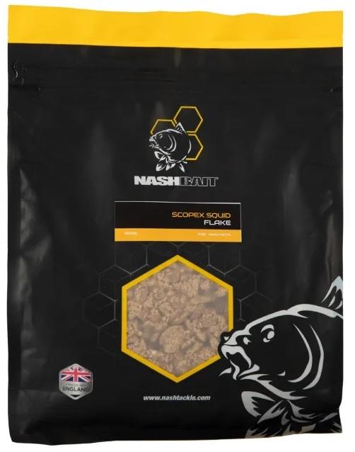 Nash Vločky Scopex Squid Flake 1 kg