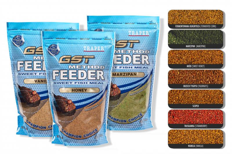Traper Krmítková směs Method Feeder GST Scopex 1kg