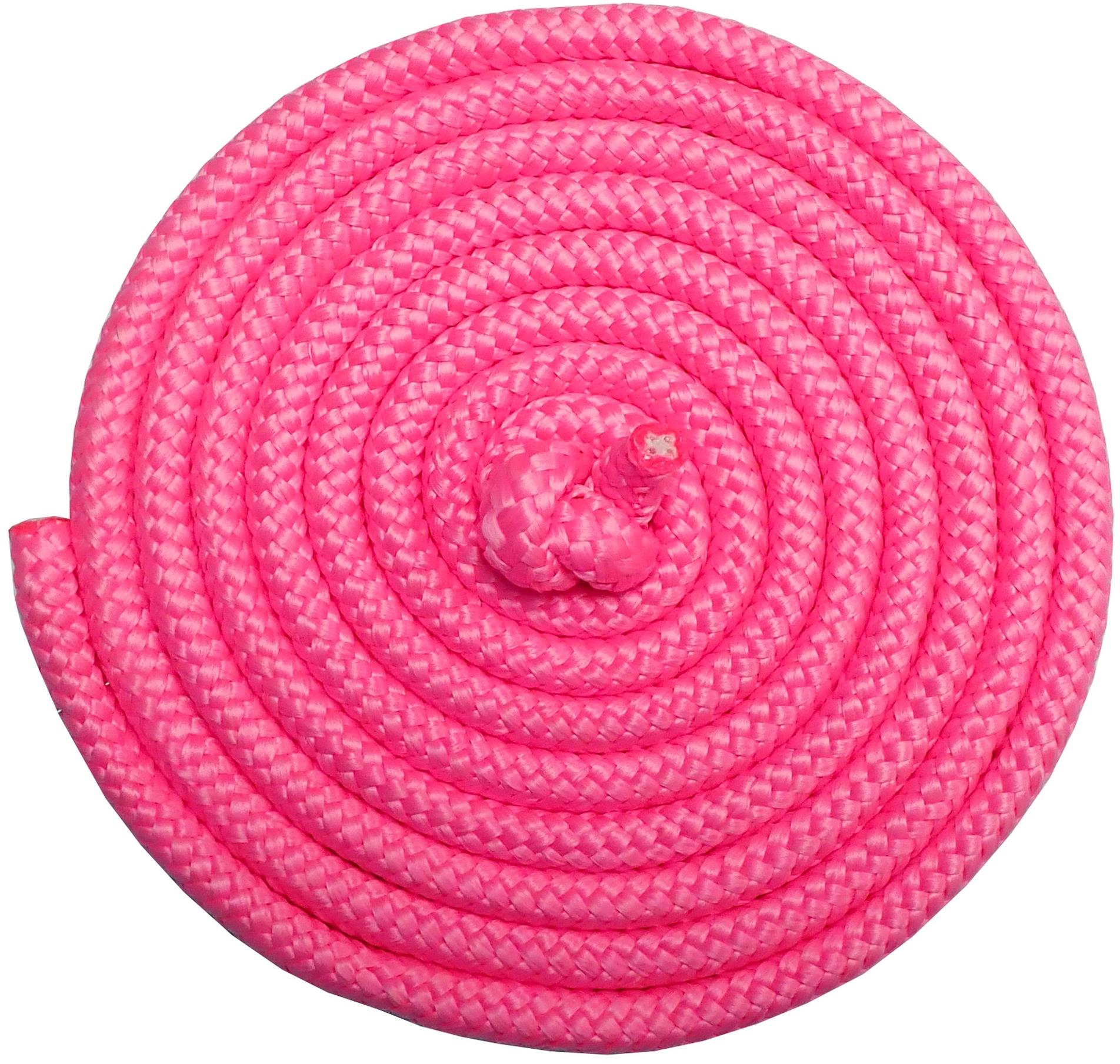KUBIsport Gymnastické švihadlo 3 m růžové