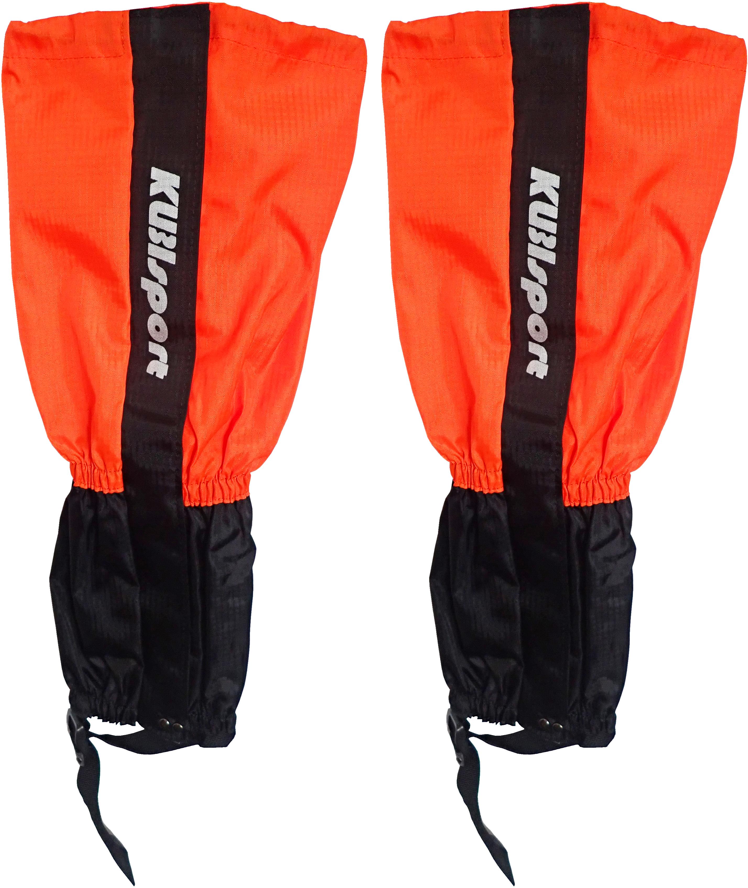 KUBIsport Turistický návlek komfortní 1 pár černo-oranžový