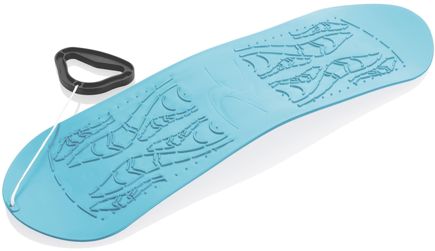 KUBIsport snowboard dětský plastový, azurový