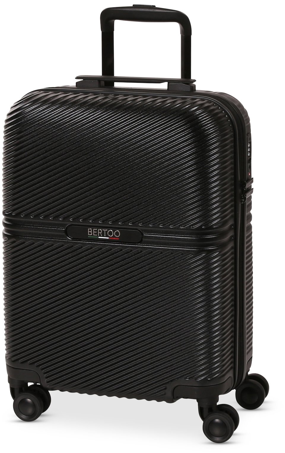 Bertoo Monza Kabinový kufr, černý 38 l