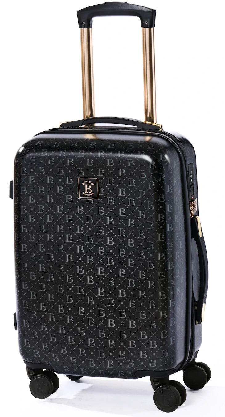 Bertoo Torino Cestovní kufr, černý/zlatý 36 l