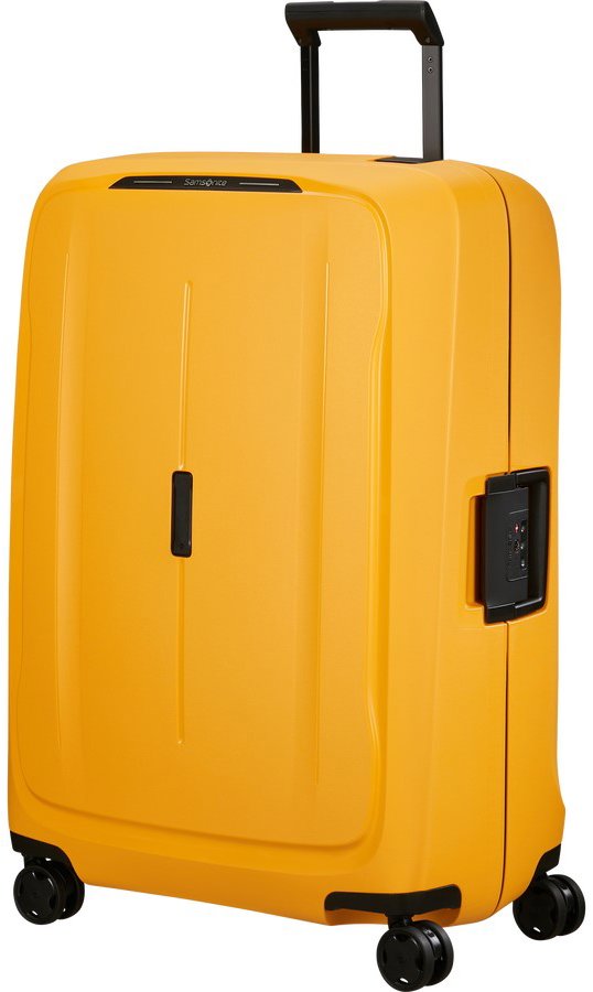 Samsonite ESSENS 75 cm Kufr Spinner žlutý Radiant yellow 111 l