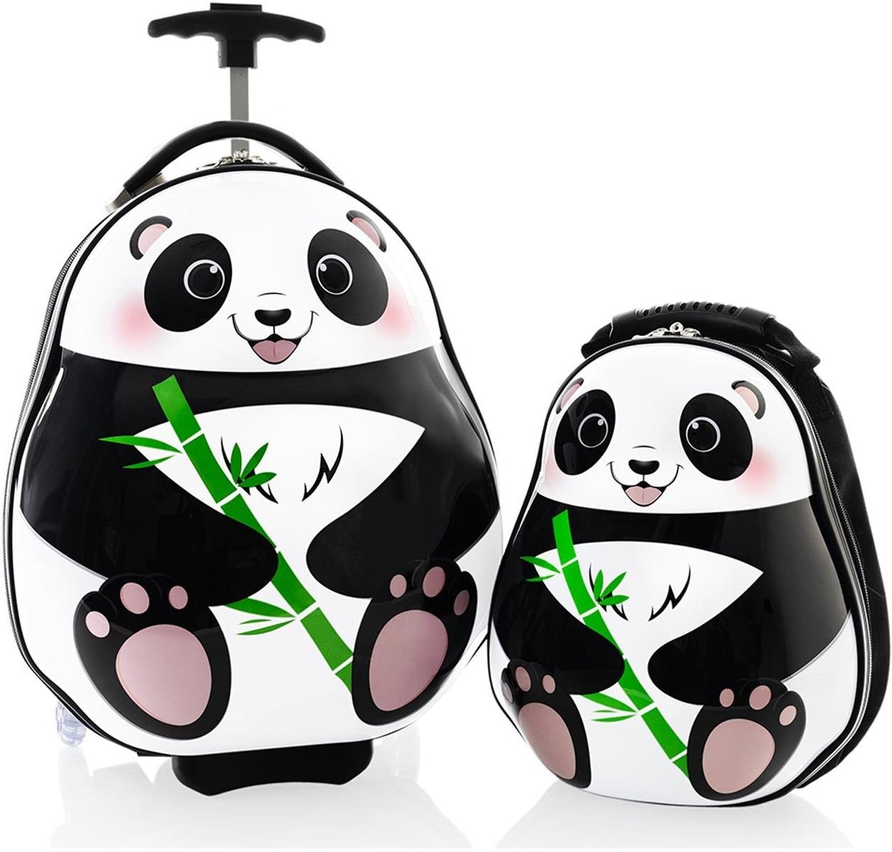 Heys Travel Tots Panda set of backpack and suitcase