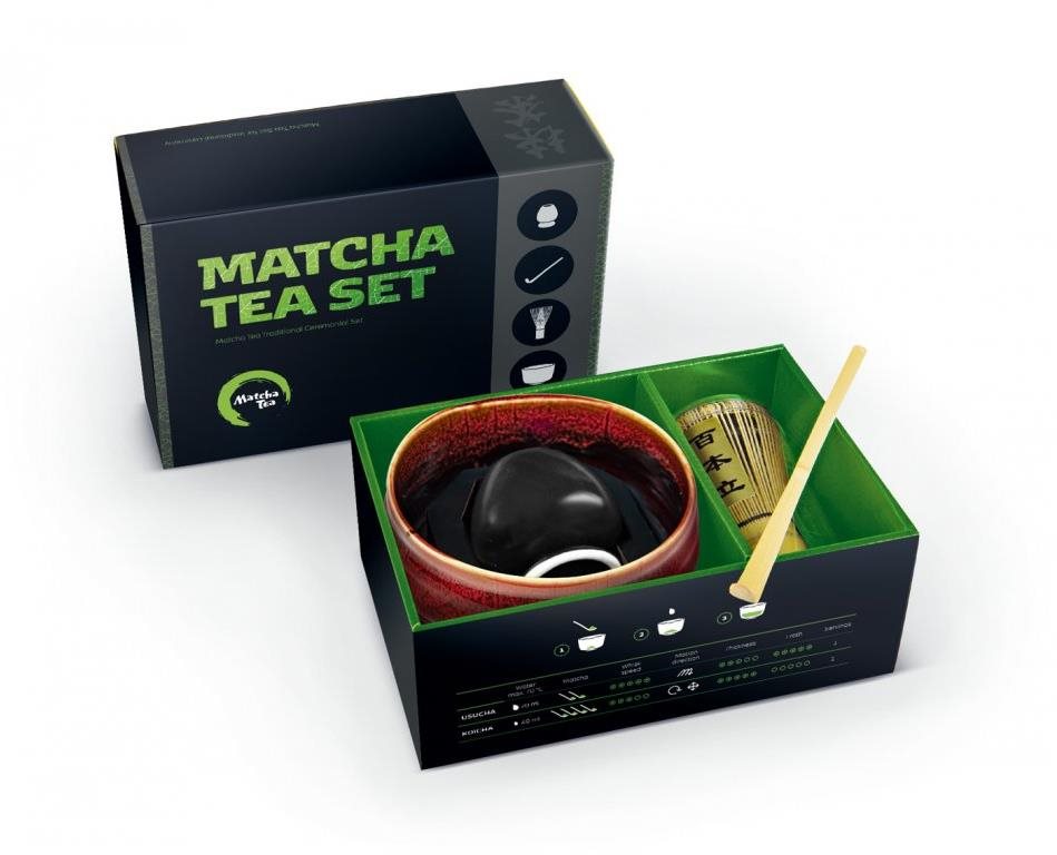 Matcha Tea profi set Kaito
