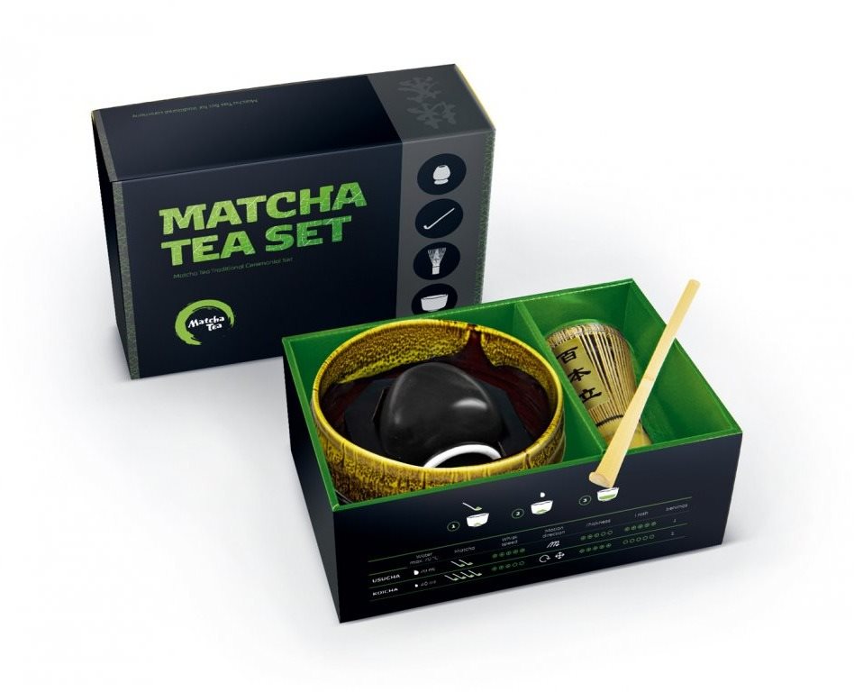 Matcha Tea profi set Akeno