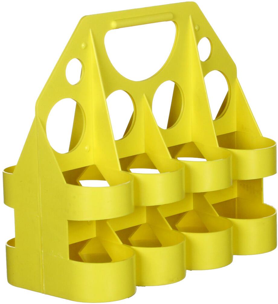 Merco Multipack 4 ks Rack Standard plastový nosič lahví žlutý