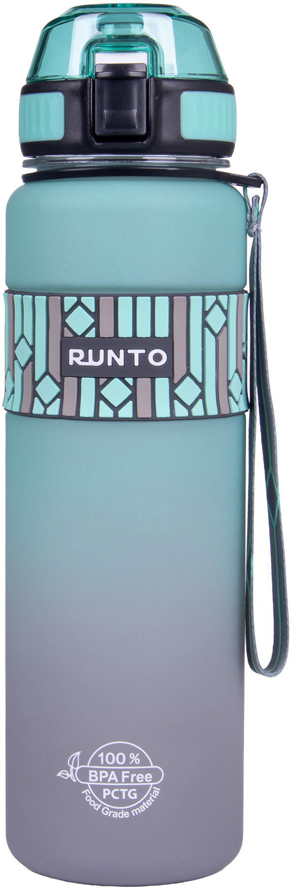 Runto BULLET 1000 ML Láhev, světle zelená, velikost