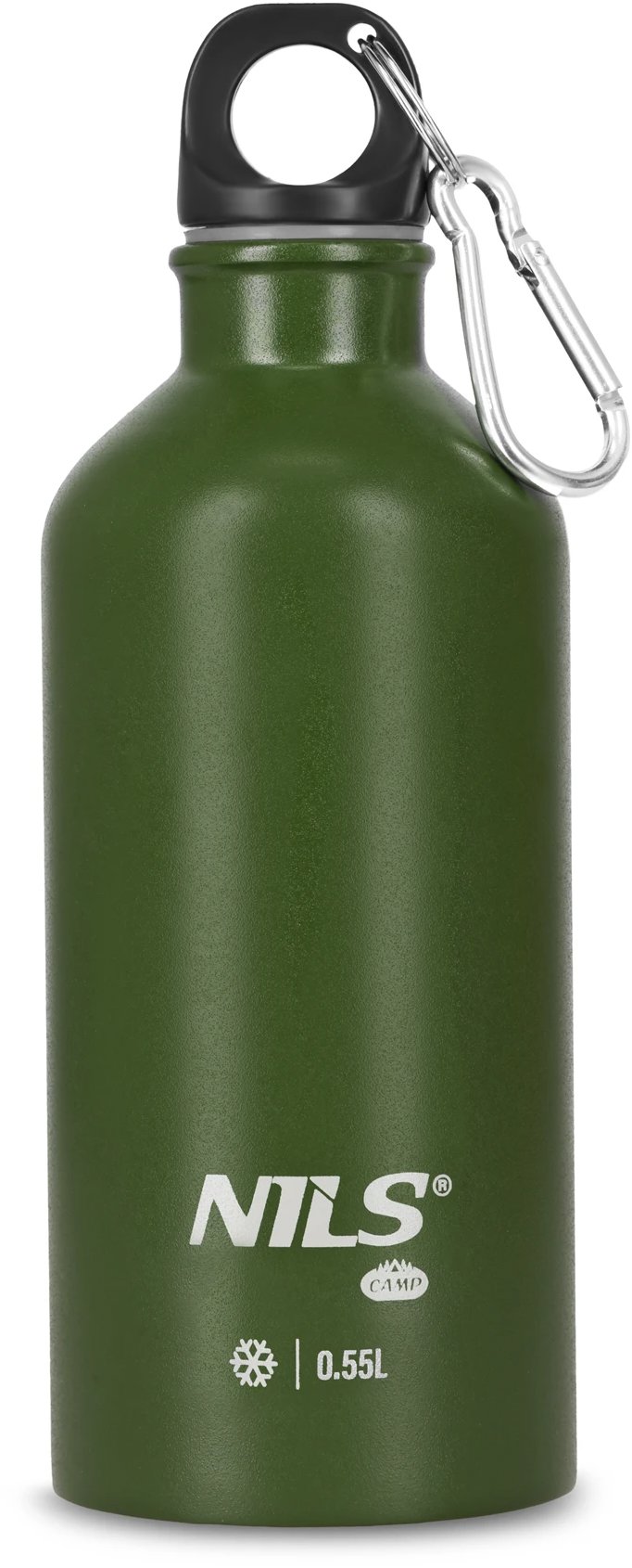 Nerezová turistická láhev NILS Camp NC3801 zelená 500 ml