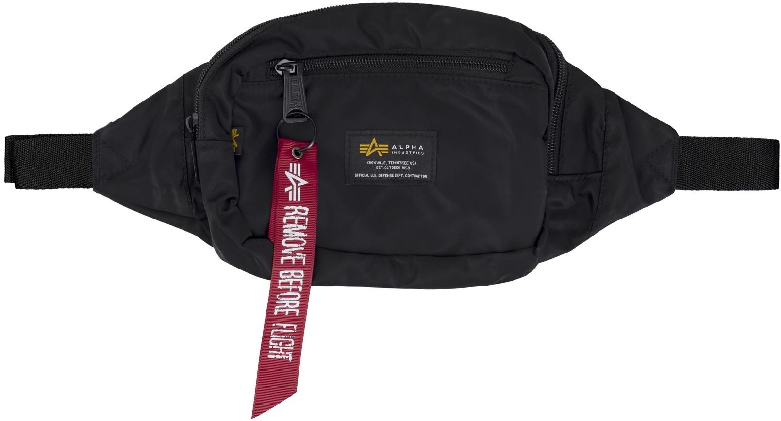 Alpha Industries Crew Waist Bag černá