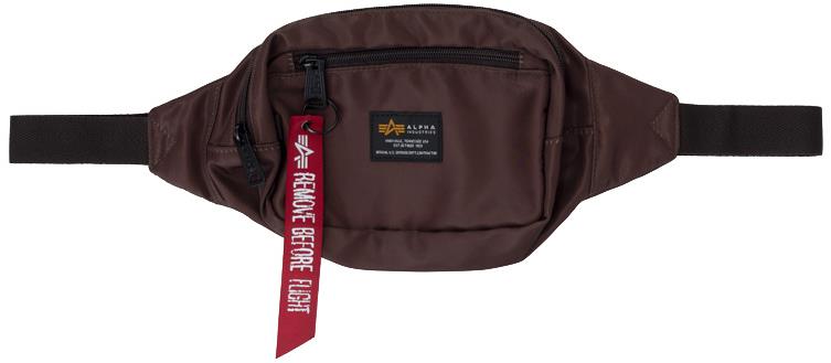 Alpha Industries Crew Waist Bag hnědá hunter